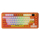 Klawiatura Ajazz AK820 MAX Avocado Switch Orange White RGB z ekranem